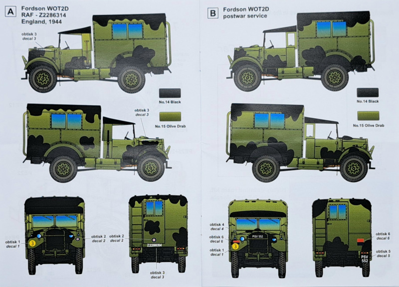 Planet Models - Fordson WOT2D Van Body