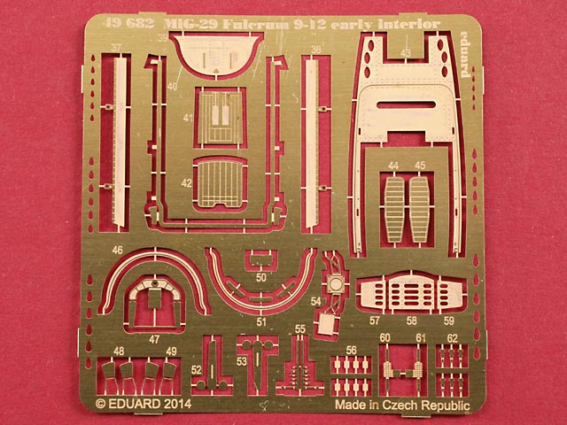 Eduard Ätzteile - MiG-29 Fulcrum 9-12 early interior S.A.