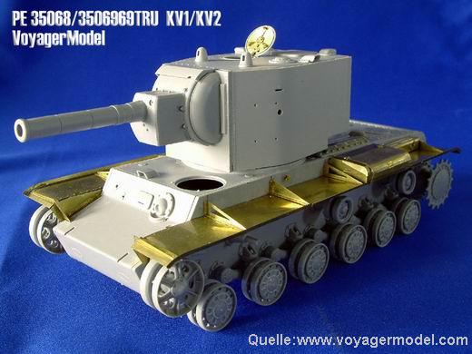 Voyager - Ätzteileset (Tank Fenders) für Trumpeter KV1/KV2