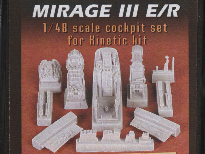 S.B.S Model - Mirage III E/R cockpit set