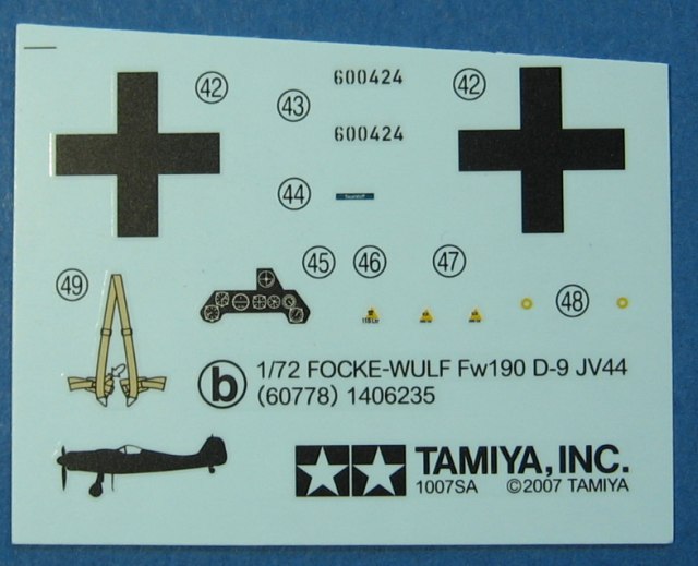 Tamiya - Focke-Wulf FW 190 D-9