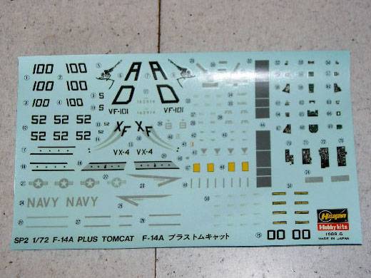 Hasegawa - F-14A Plus Tomcat