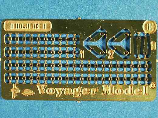 Voyager - Ätzteileset für Tiger I late Version (Dragon 6253)