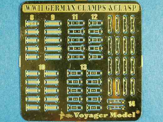 Voyager - Ätzteileset für Tiger I late Version (Dragon 6253)