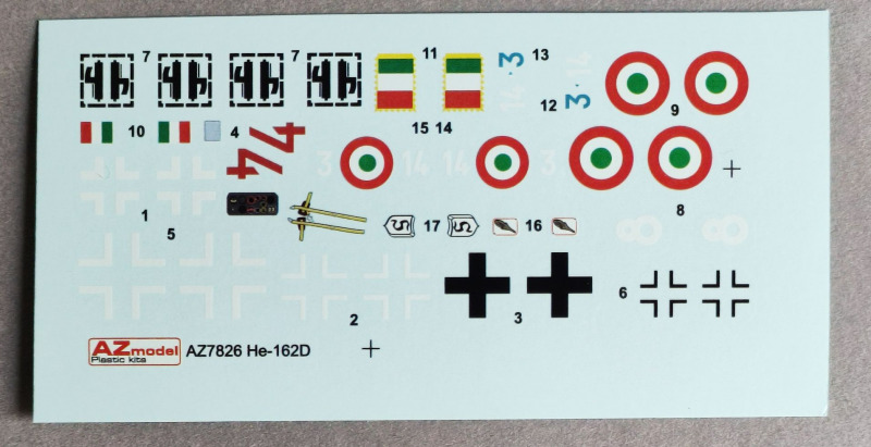 AZ model - Heinkel He 162 D Salamander