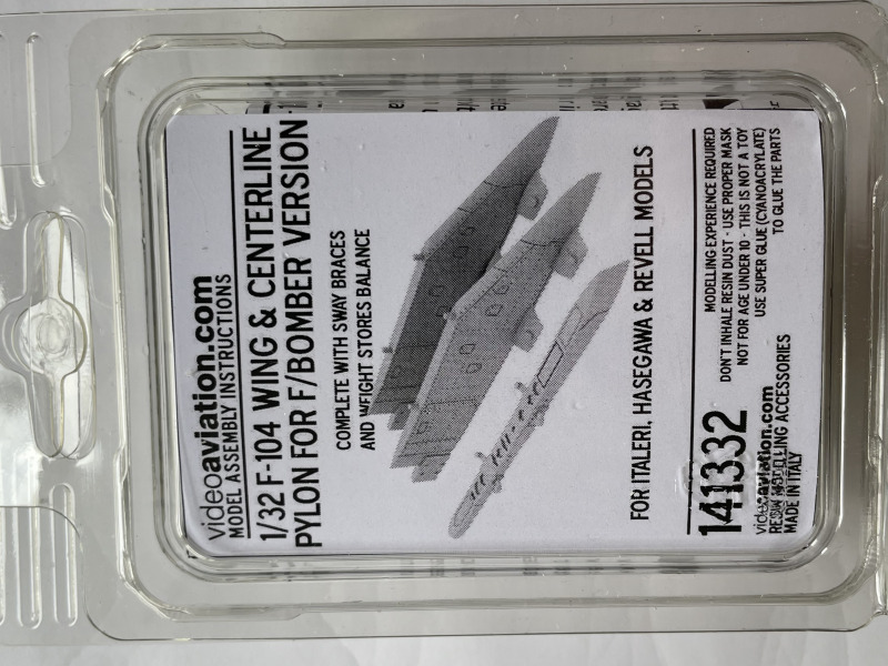 Videoavitation - Flügel- und Centerline-Pylone für F-104 Starfighter