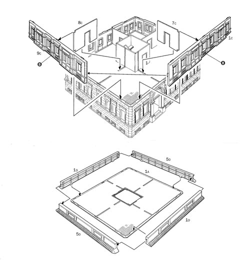 Italeri - Berlin House