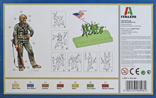 Italeri - Iwo Jima Flag Raisers