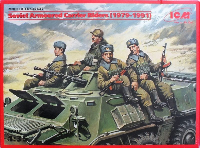 ICM - Soviet Armoured Carrier Riders (1979-1991)