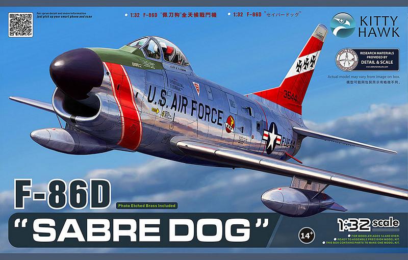 Scale Aircraft Conversions - F-86D/K Sabre Dog Landing Gear (KH)