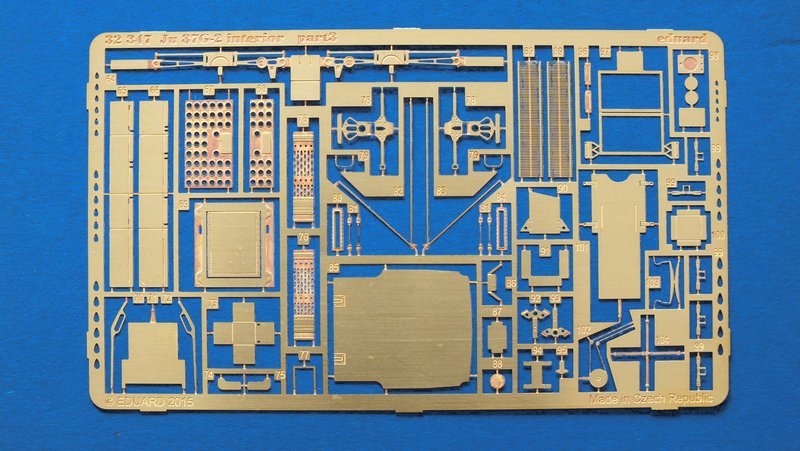 Eduard Ätzteile - Ju 87G-2 interior