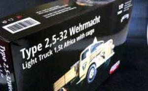 : Type 2,5-32 Wehrmacht Light Truck 1,5t Africa with cargo