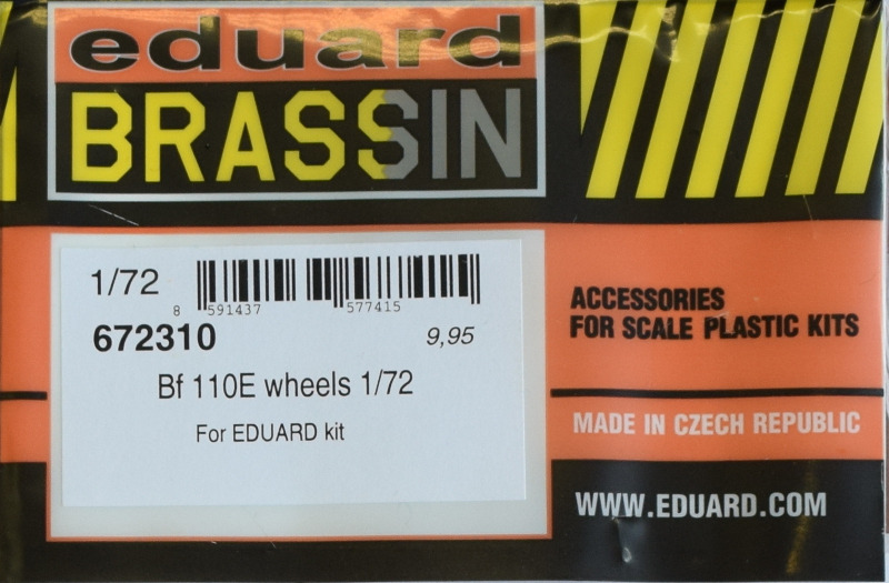 Eduard Brassin - Bf 110E wheels