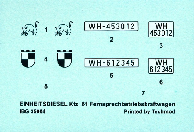 Die Decals kommen von Techmod