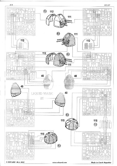 Eduard Mask - Halifax B Mk.II