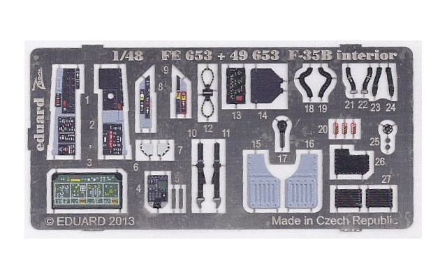 Eduard Ätzteile - F-35B interior S.A. Zoom