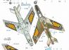 Super Mystere B.2 &quot;Sa`ar Israeli Storm in the Sky&quot;