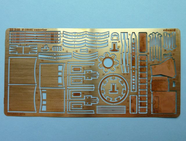 Eduard Ätzteile - F-104G exterior
