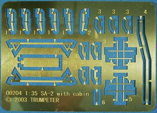 Trumpeter - SA-2 Guideline Missile on Transport trailer