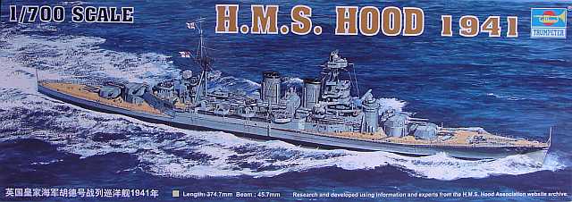 Trumpeter - HMS Hood