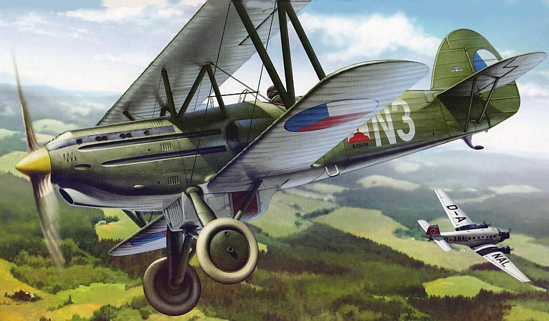 Eduard Bausätze - Avia B.534 III. Serie