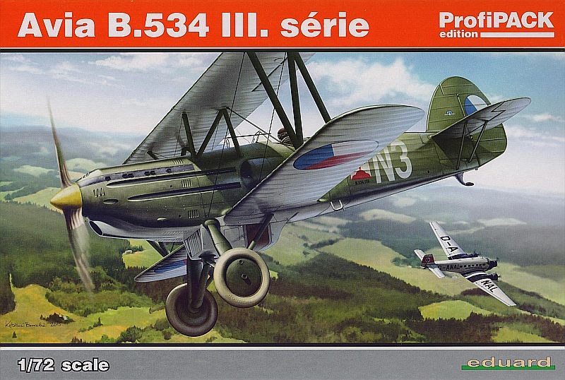 Eduard Bausätze - Avia B.534 III. Serie