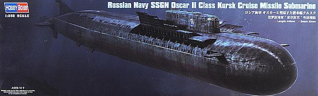 HobbyBoss - Russian Navy SSGN Oscar II Class Kursk