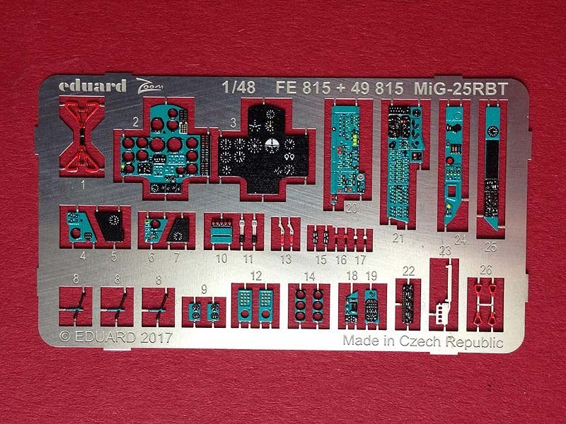 Eduard Ätzteile - MiG-25RBT