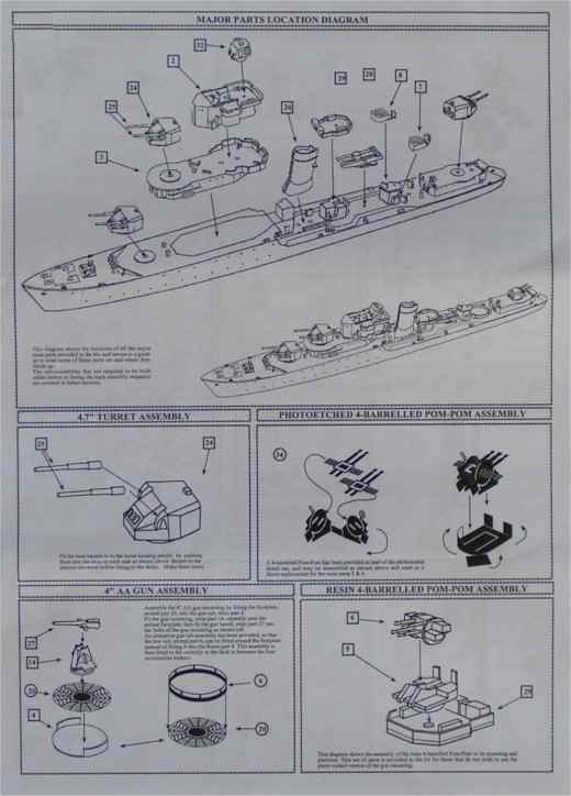 White Ensign Models - HMS Milne