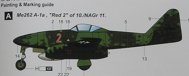 Messerschmitt Me262 A-1a