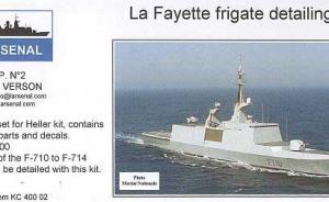 La Fayette frigate detailing set