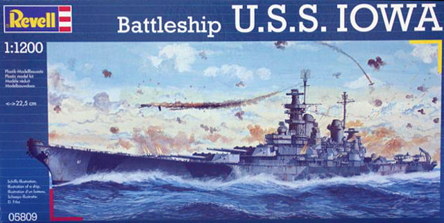 Revell - Battleship U.S.S. Iowa