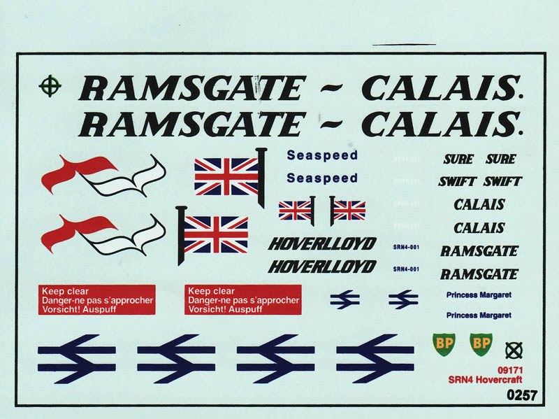 Airfix - BHC SRN4 Hovercraft