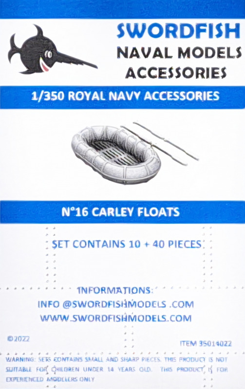 Swordfish Models  - Carley Float N°16