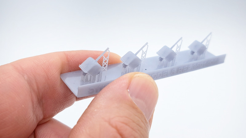 Swordfish Models  - 4 IN 45 Mk IX Gun on CPI single mount round shield