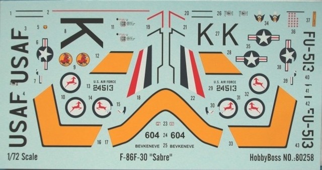 HobbyBoss - F-86F-30 Sabre