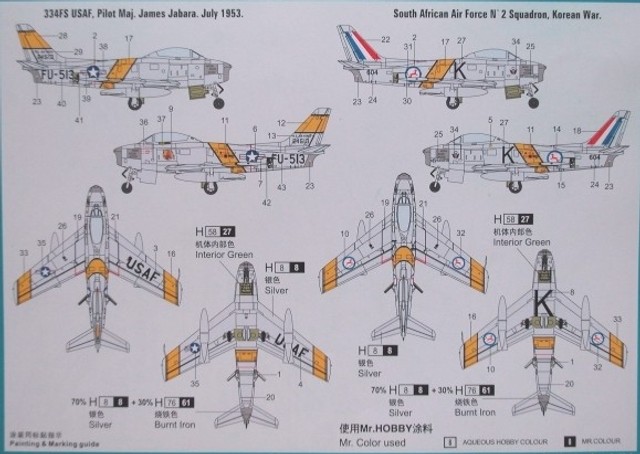 HobbyBoss - F-86F-30 Sabre