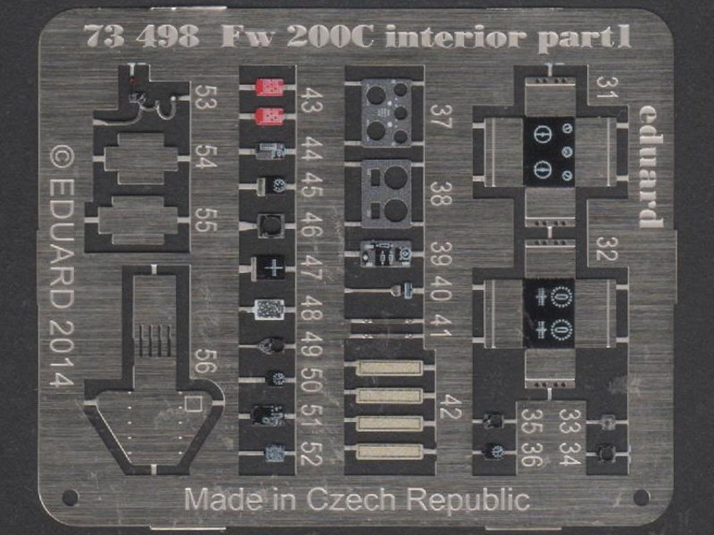 Eduard Ätzteile - Fw 200 interior S.A.