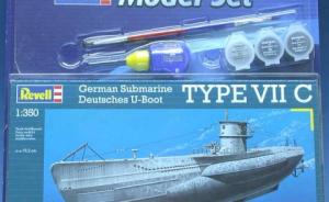 Bausatz: Deutsches U-Boot Type VII C Geschenkset