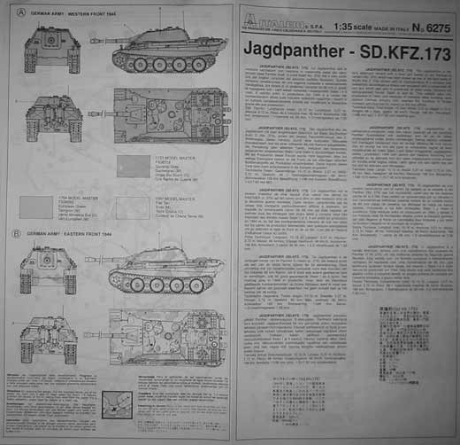 Italeri - Sd.Kfz. 173 Jagdpanther