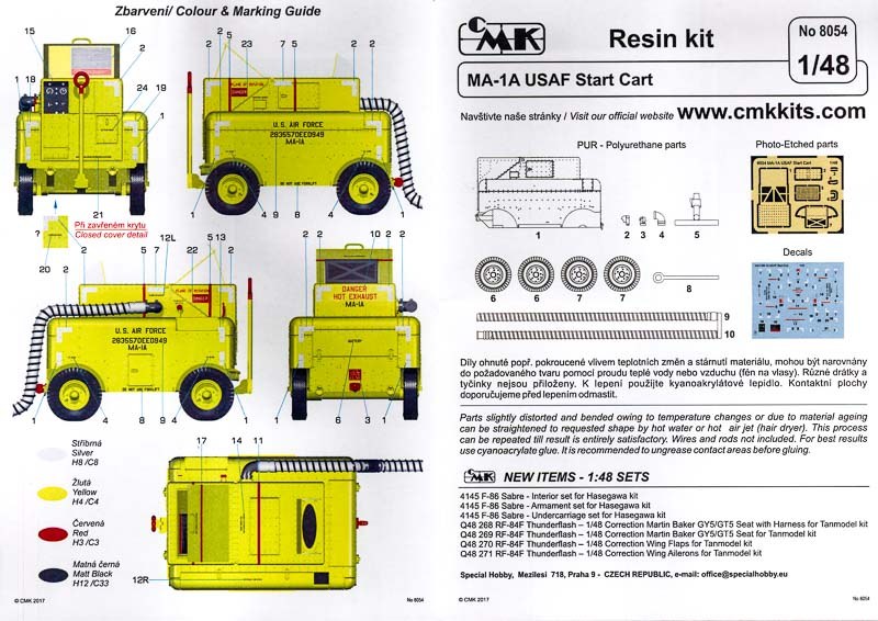 CMK - MA-1A USAF Start Cart