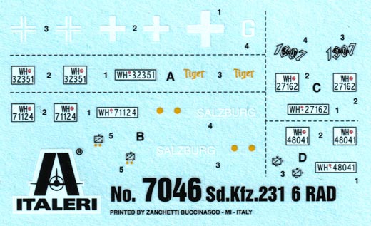 Italeri - Sd.Kfz.231 6 Rad