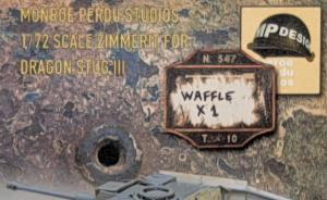 Waffle Pattern Zimmerit for 1/72 Scale StuG III