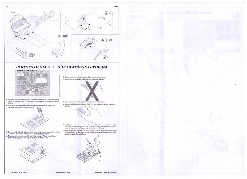 Eduard Ätzteile - Valiant BK.MK.I interior