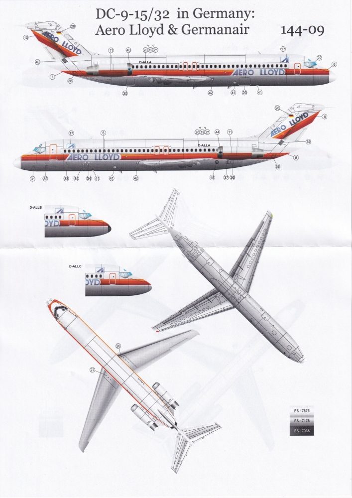 Karaya - DC-9-15/32 in Germany