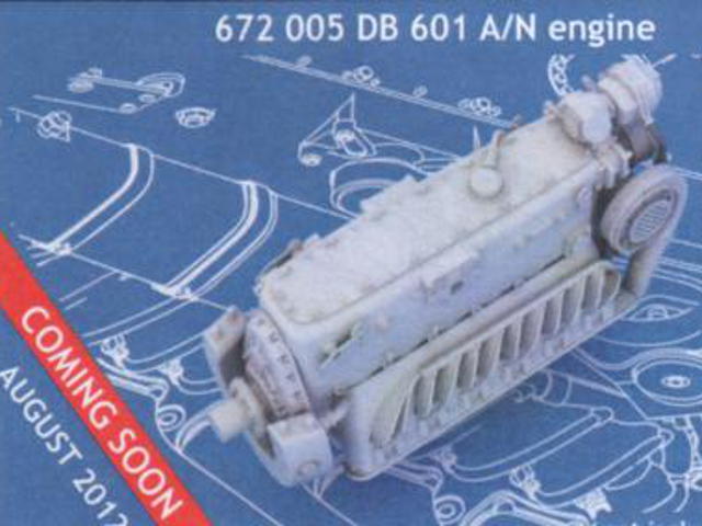 Eduard Brassin - DB 601A/N engine for Bf 110C/D/E