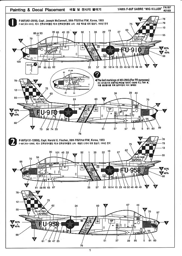 Academy - F-86F Sabre "MiG Killer"