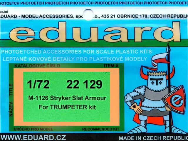 Eduard Ätzteile - M-1126 Stryker Slat Armour