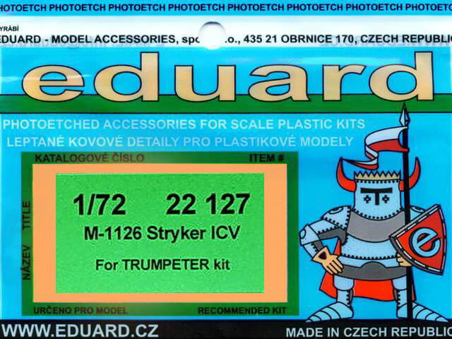 Eduard Ätzteile - M-1126 Stryker ICV