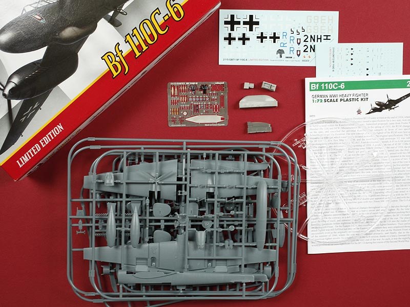 Eduard Bausätze - Bf 110C-6